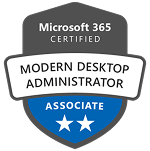 Modern Desktop Administrator Certificate